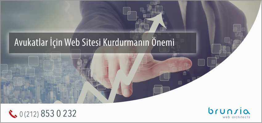 avukatlar için web sitesi